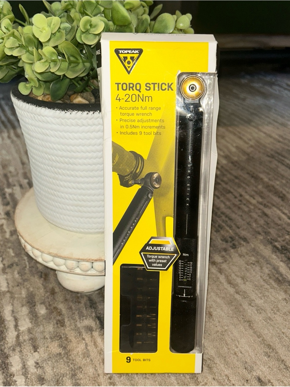 Topeak Torq Stick 4-20Nm Torque Wrench - Black/Yellow. NIB
